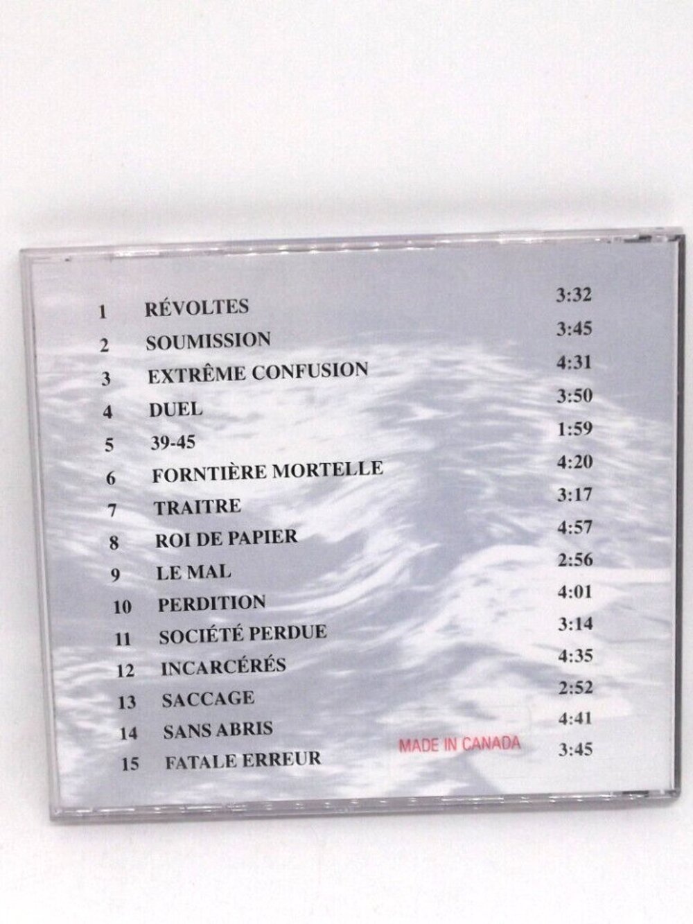 Dissidence - Incarcérés (Cd, Compact Disc) Tested - Picture 3 of 3
